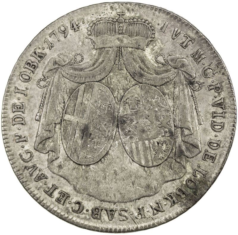 LOBKOWITZSTERNSTEIN Joseph Franz Maximilian, 17861816, AR 20 kreuzer