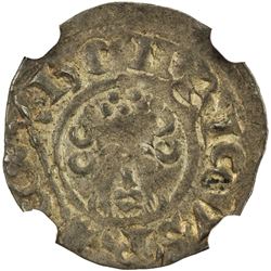 ENGLAND: Henry III, 1216-1272, AR penny, London. NGC EF45