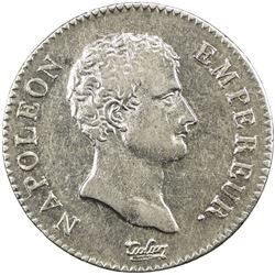 FRANCE: Napoleon I, Emperor, 1804-1815, AR 2 francs, Paris, AN 13-A. AU