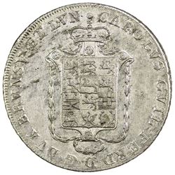 BRUNSWICK-WOLFENBUTTEL: Karl Wilhelm Ferdinand, 1780-1806, AR species thaler (27.83g), 1793-MC. UNC