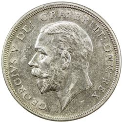 GREAT BRITAIN: George V, 1910-1936, AR crown, 1930. UNC
