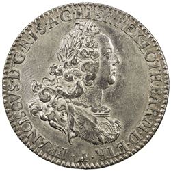 TUSCANY: Francis I, 1746-1765, AR francescone, 1747. AU