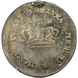 POLAND: Stanislaw II August, 1764-1795, AR jeton, 1764. F