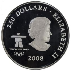 CANADA: Elizabeth II, 1952, AR 250 dollars (1000g), 2008. PCGS PF69