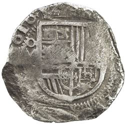 MEXICO: Felipe III, 1598-1621, AR 4 reales (13.21g), 1610/09-Mo. VF