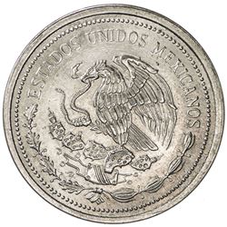 MEXICO: 1 peso pattern, 1986. UNC