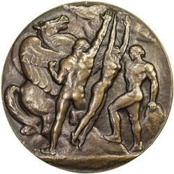 UNITED STATES:, AE medal, 1933. EF