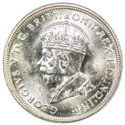 AUSTRALIA: George V, 1910-1936, AR florin, 1927. BU