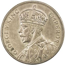 AUSTRALIA: George V, 1910-1936, AR florin, 1934-35, Centenary of Victoria and Melbourne, UNC