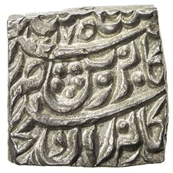 MUGHAL: Akbar I, 1556-1605, AR square rupee (11.26g), Bangala, AH1017. EF