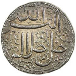 MUGHAL: Akbar I, 1556-1605, AR rupee (11.45g), Ahmadabad, IE47. EF-AU