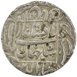 MUGHAL: Shah Jahan I, 1628-1658, AR 1/2 rupee (5.69g), Patna, AH1044 year 7. VF