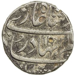 MUGHAL: Shah Alam Bahadur, 1707-1712, AR rupee (11.45g), Parenda, AH1122 year 4. VF