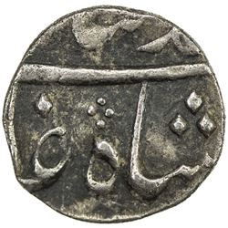 MUGHAL: Muhammad Shah, 1719-1748, AR 1/8 rupee (1.39g), Burhanpur, year 8. VF