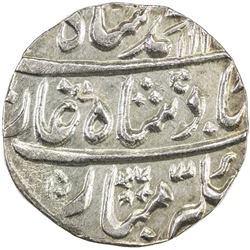 MUGHAL: Muhammad Shah, 1719-1748, AR rupee (11.28g), Peshawar, AH114x year 16. UNC