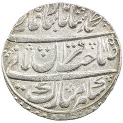 MUGHAL: Muhammad Shah, 1719-1748, AR rupee (11.30g), Farrukhabad, AH1156 year 26. EF-AU