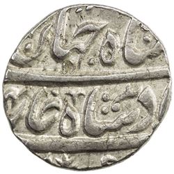 MUGHAL: Shah Jahan III, 1759-1760, AR rupee (11.36g), Shahjahanabad, AH(117)4 year one (ahad). EF-AU