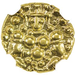 MYSORE: Tipu Sultan, 1782-1799, AV pagoda, Chitaldurg, ND. NGC AU55