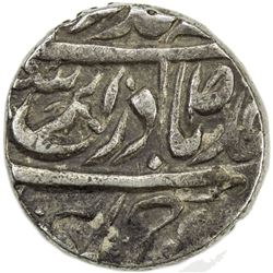 PATIALA: Karam Singh, 1813-1845, AR rupee (11.09g), "Sahrind", ND. VF