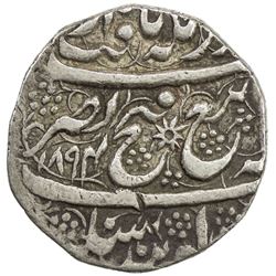 SIKH EMPIRE: AR rupee (8.32g), Peshawar, VS1894//1894. VF