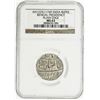 Image 3 : BENGAL PRESIDENCY: AR rupee, Muhammadabad Benares, AH1229 year 49. NGC MS63