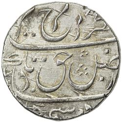 BOMBAY PRESIDENCY: Farrukhsiyar, 1713-1719, AR rupee (11.51g), Mumbai, AH(11)30 year 7. EF