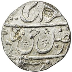 BOMBAY PRESIDENCY: Farrukhsiyar, 1713-1719, AR rupee (11.52g), Mumbai, year 7. VF-EF