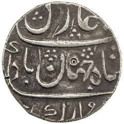 BOMBAY PRESIDENCY: Shah Jahan II, 1719, AR rupee (11.47g), Mumbai, AH(11)31 year one (ahad). VF
