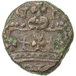BOMBAY PRESIDENCY: AE pice (8.68g), Bombay, 1728. F-VF