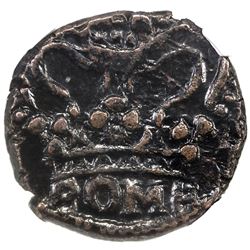 BOMBAY PRESIDENCY: AE pice (6.10g), Bombay, 1749. NGC VF35