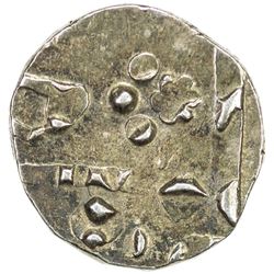 BOMBAY PRESIDENCY: AR 1/8 rupee (1.49g), "Surat", 1825. AU