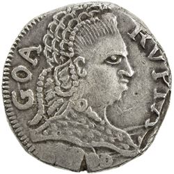 GOA: Joao, regency, 1799-1816, AR rupia (10.83g), 1800. EF