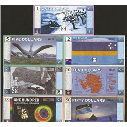 Antarctica Overseas Exchange Office Ltd., Donation Currency with Images Courtesy of NASA.
