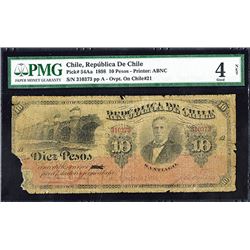 Republica De Chile, 1898 Provisional Issue Rarity Discovery Note.