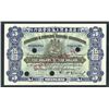 Image 2 : Hong Kong & Shanghai Banking Corporation, 1924 Color Trial Specimen Banknote.