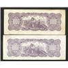 Image 2 : Bank of Chang Chung 1948 Banknote Pair.