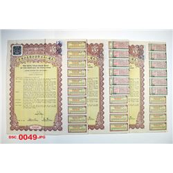 China Gold Loan Assortment ca.1925 to 1938