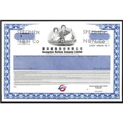 Guangshen Railway Company Limited, Specimen ADR Stock Certificate.