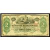 Image 1 : Banco de Barranquilla, 187? (1870's with faded date) Issued Banknote.