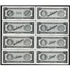 Image 2 : Banco Central De La Republica Dominicana, ND (1964-78) Specimen Set of 8 different Suffix, Prefix an