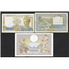 Image 2 : Banque de France, 1937-41 Issue Banknote Trio.