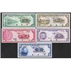 Image 1 : Banco De Guatemala, 1957-63 Specimen Set of 5 Notes.