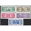 Image 2 : Banco De Guatemala, 1957-63 Specimen Set of 5 Notes.