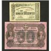 Image 1 : Italian States, ca.1869-1880's Banknote Pair.