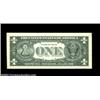 Image 2 : Fr. ? $1 ? Federal Reserve Note. Gem Crisp Uncirculated. A lovely example missing the entire first f