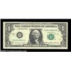 Image 1 : Fr. 1909-B $1 1977 Federal Reserve Note. Choice Crisp Uncirculated. This $1 Fed displays a fully bla