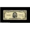 Image 1 : Fr. 1525 $5 1928 Legal Tender. Very Good. While quite well circulated, this is the only $5 Legal Ten