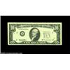 Image 1 : Fr. 2032-B $10 1995 Federal Reserve Note. Very Fine. The green Treasury seal and serial numbers are