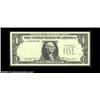 Image 1 : Fr. 1910-E $1 1977A Federal Reserve Note. Gem Crisp Uncirculated. Third printing on reverse.  Import