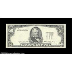 Fr. 2123-G $50 1988 Federal Reserve Note. Gem Crisp Uncirculated. One of a small but very select gro